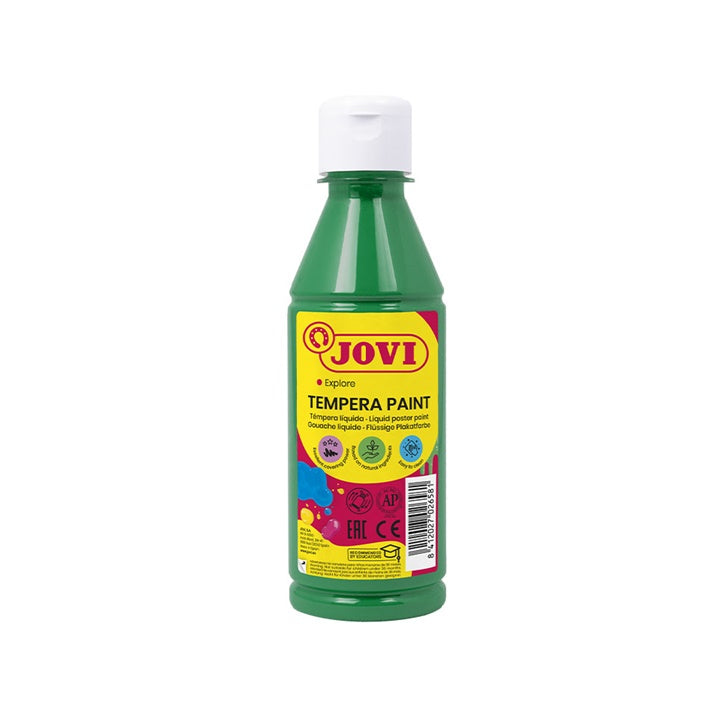 Υγρη τεμπερα JOVI 500 ml – σκουρο πρασινο