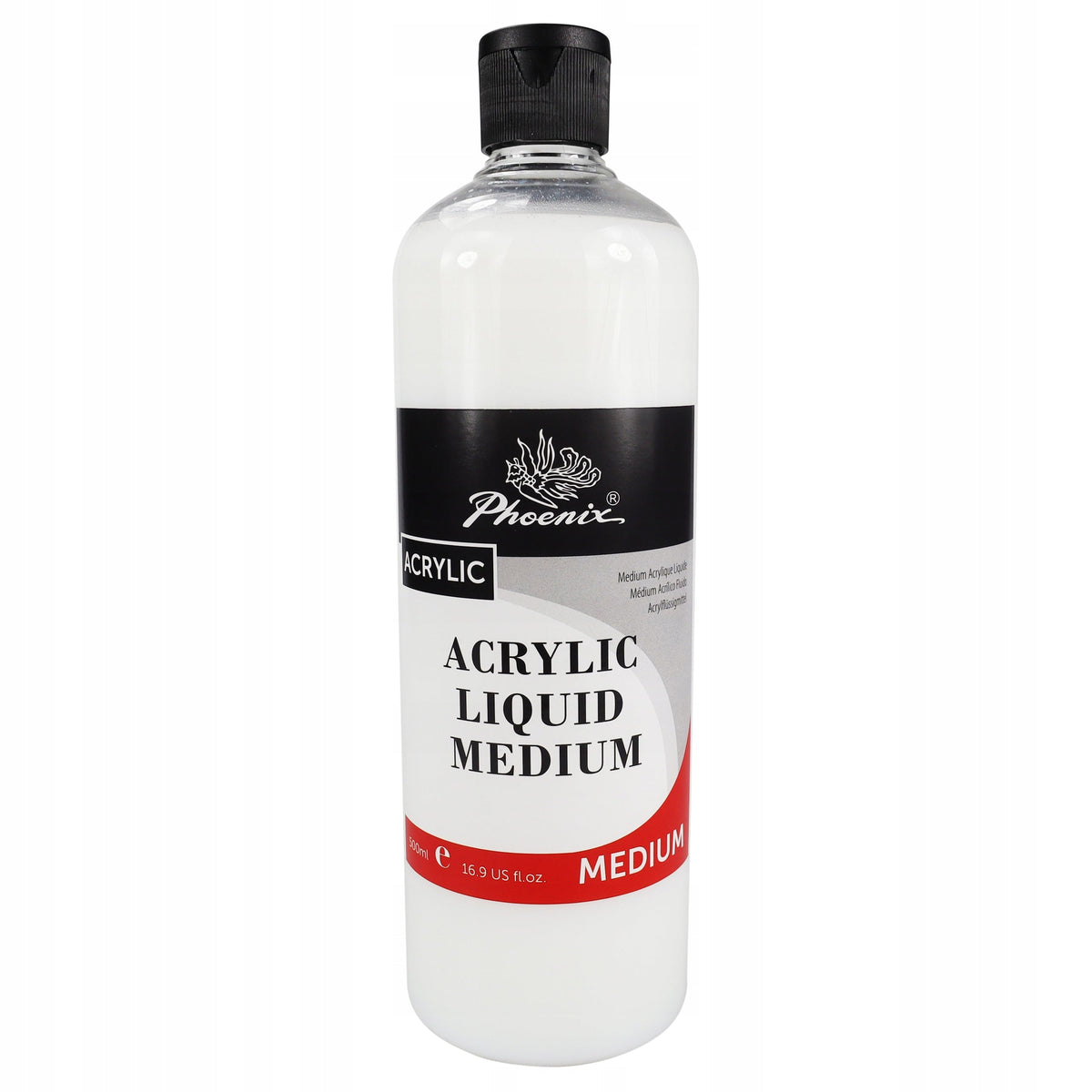 Υγρό ακρυλικό medium Phoenix 500 ml