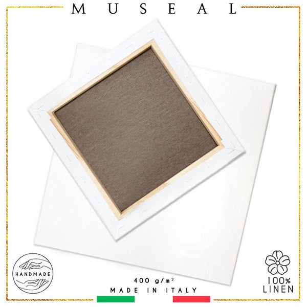 Τελαρωμένος καμβάς από  λίνο MUSEAL – διαλέξτε διαστάσεις | διάφορες διαστάσεις