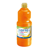 Τέμπερα GIOTTO School Paint 1000 ml – πορτοκαλί