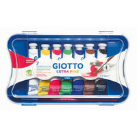 Τέμπερες GIOTTO Extra Fine σε σωληνάρια με πινέλο – 7 x