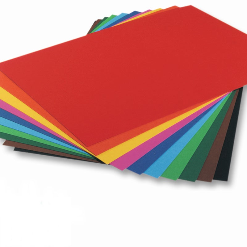 Τραχύ χαρτόνι Folia 50x70 εκ – Hot Red