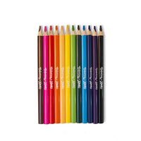 Τριγωνικές μπογιές JUMBO Colorino 12 τεμάχια