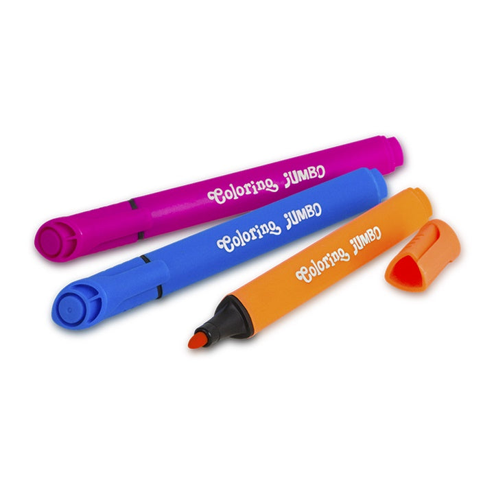 Τριγωνικοί μαρκαδόροι JUMBO Colorino 10 τμχ