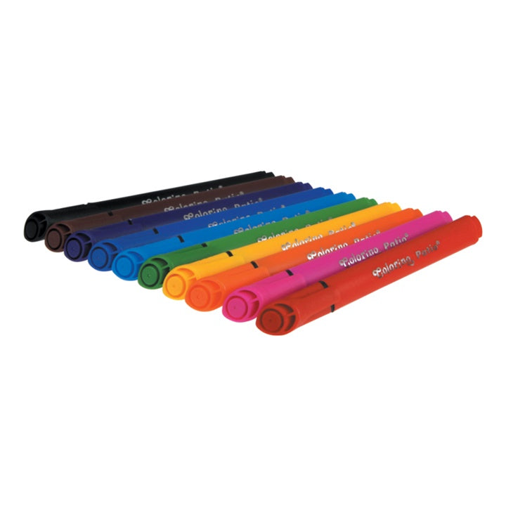 Τριγωνικοί μαρκαδόροι JUMBO Colorino 10 τμχ