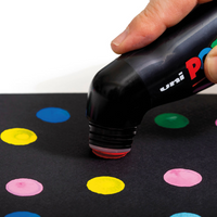 Posca PCM-22 8C MOP´R σετ μαρκαδόρων, 3 – 19 mm, διάφορα χρώματα (8 τμχ)