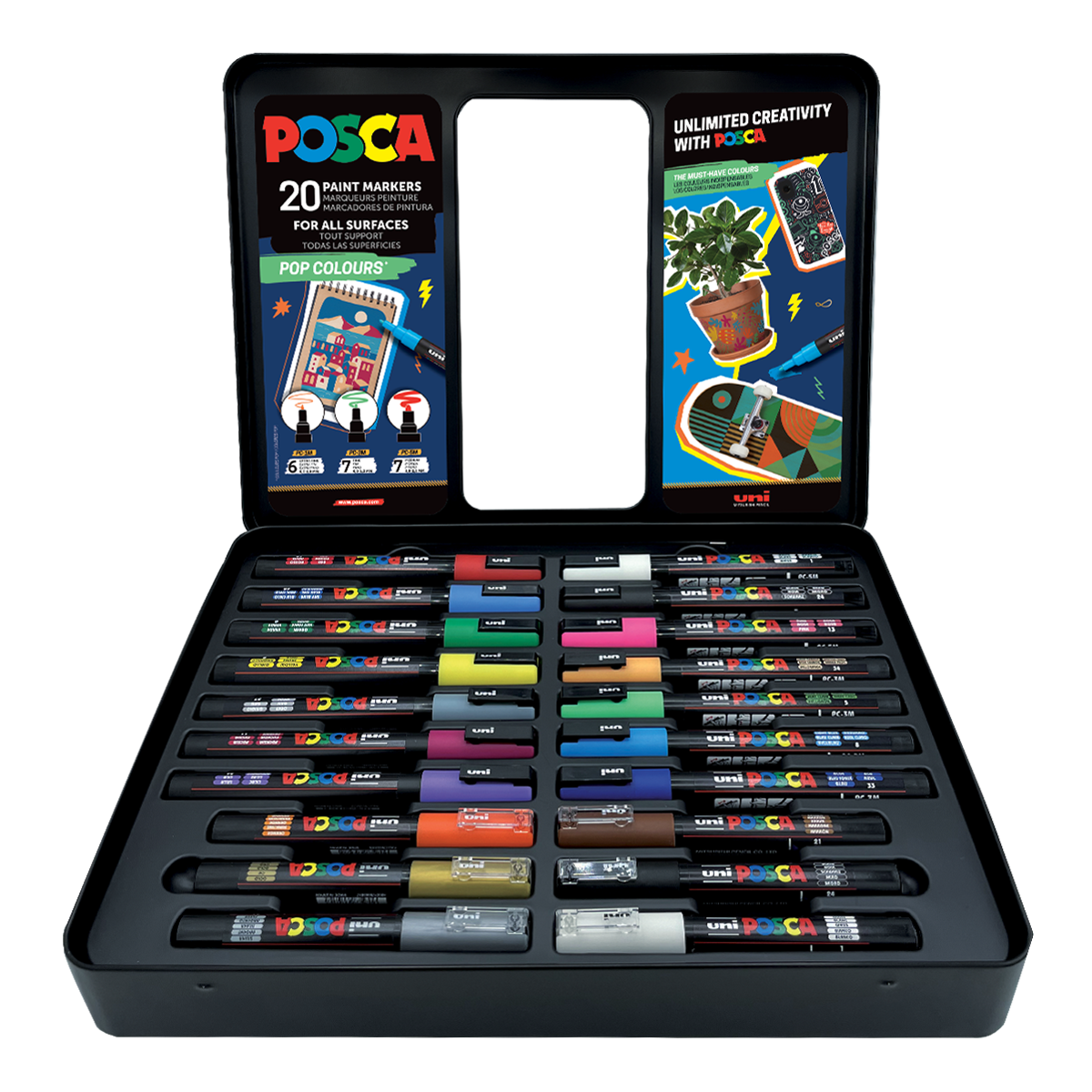 Σετ μαρκαδόρων Posca mix