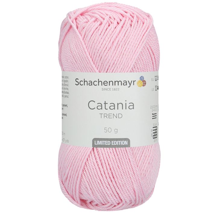 Βαμβακερά νήματα Catania Trend 50g, έντονα χρώματα