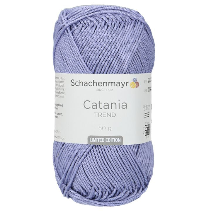 Βαμβακερά νήματα Catania Trend 50g, απαλή υφή