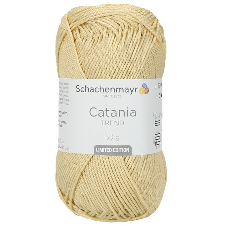 Βαμβακερά νήματα Catania Trend 50g, ζωντανές αποχρώσεις
