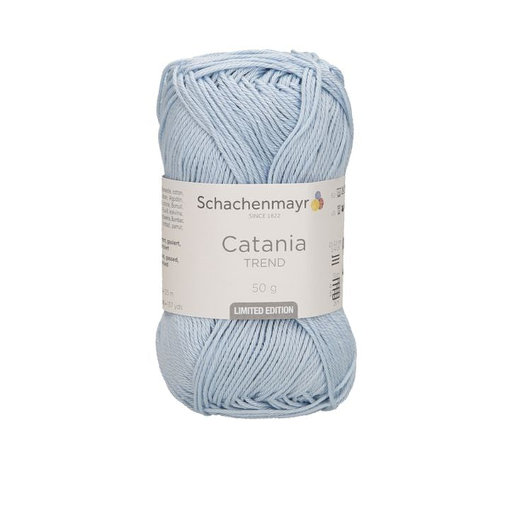 Βαμβακερά νήματα Catania Trend 50g, φυσικό βαμβάκι