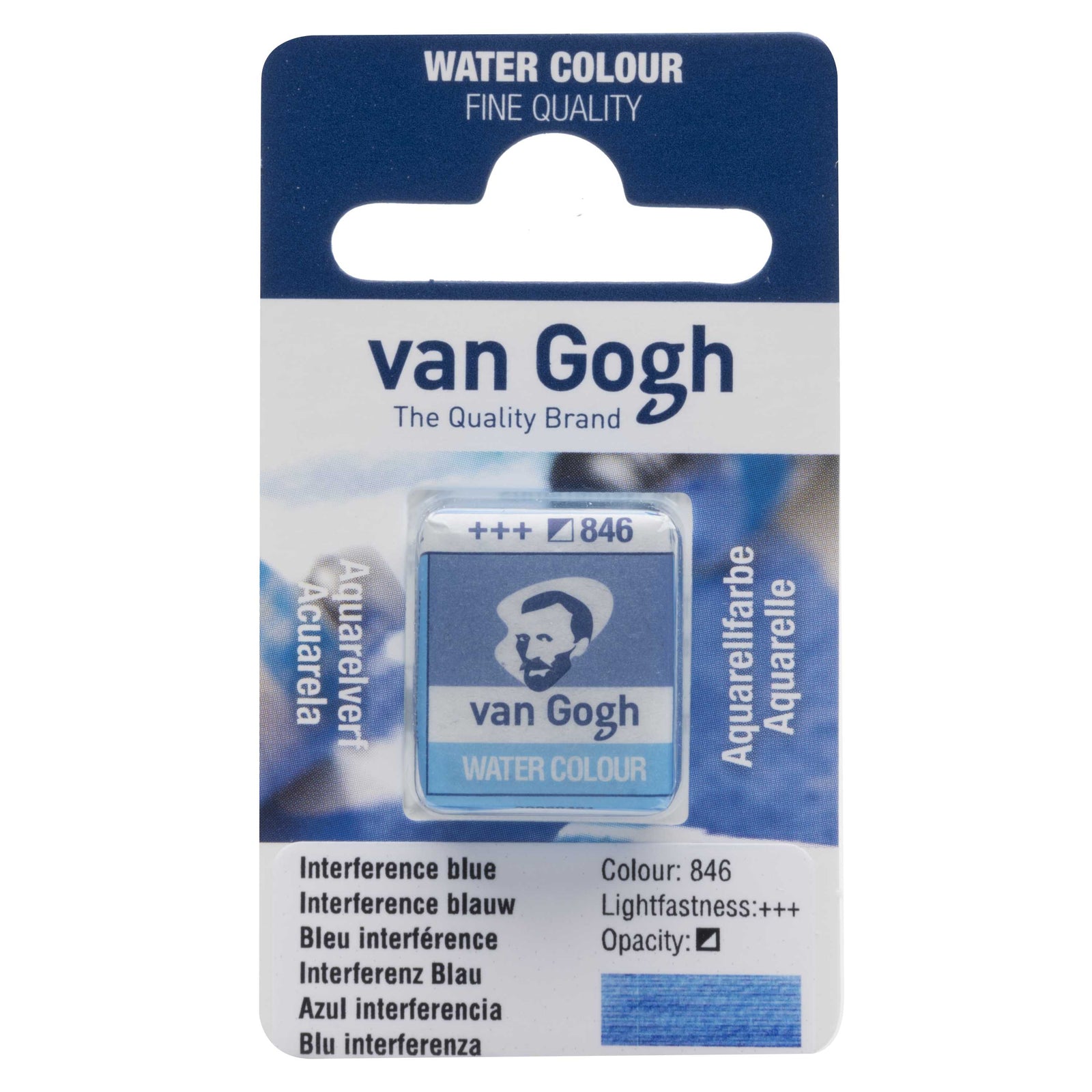 ROYAL TALENS Van Gogh χρώμα ακουαρέλας σε μισό godet (half pan) 2 ml