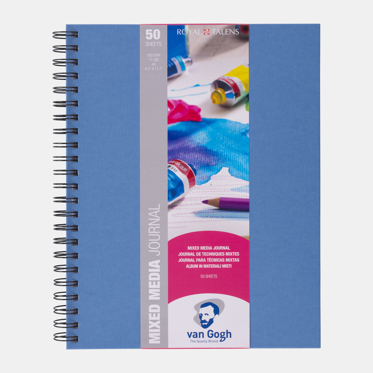 ROYAL TALENS Van Gogh Mix Media μπλοκ 160 g/m² 50 φύλλα A4 κολλητό