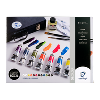 Σετ λαδομπογιές ROYAL TALENS Van Gogh Starter Box XL 12 x 40 ml + αξεσουάρ