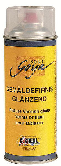 Βερνικι φινιρισματος σε σπρει Solo Goya 400 ml - γυαλιστερο