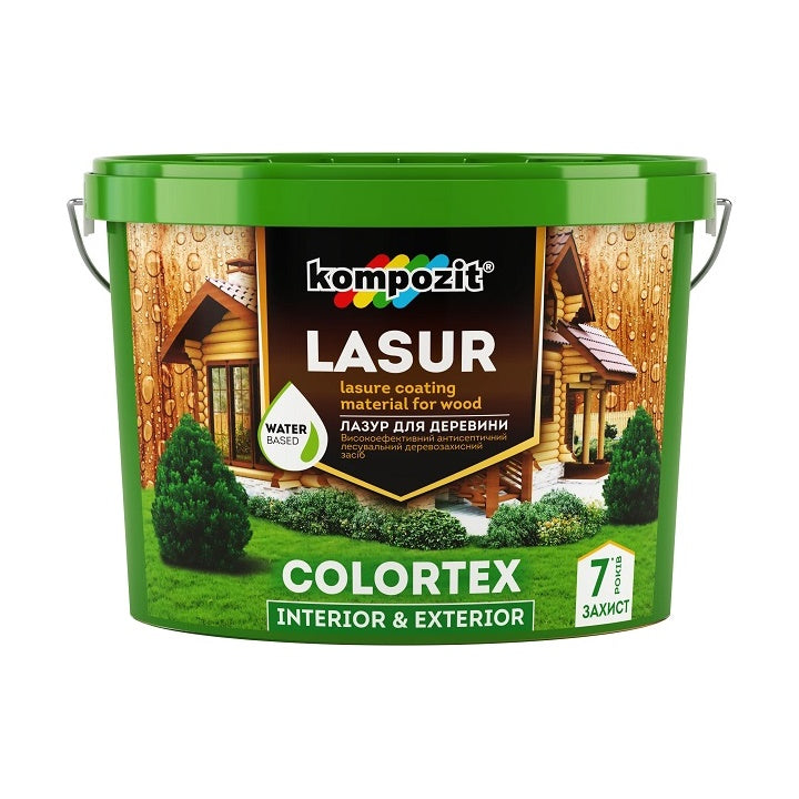 Βερνίκι ξύλου  KOMPOZIT COLORTEX 0.9 l | διάφορες αποχρώσεις