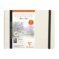 Clairefontaine Fontaine βιβλίο ακουαρέλας HP 300 g 24 φύλλα σκληρό εξώφυλλο