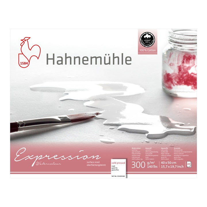 Χαρτί ακουαρέλας Hahnemühle Expression | Διάφορα μεγέθη