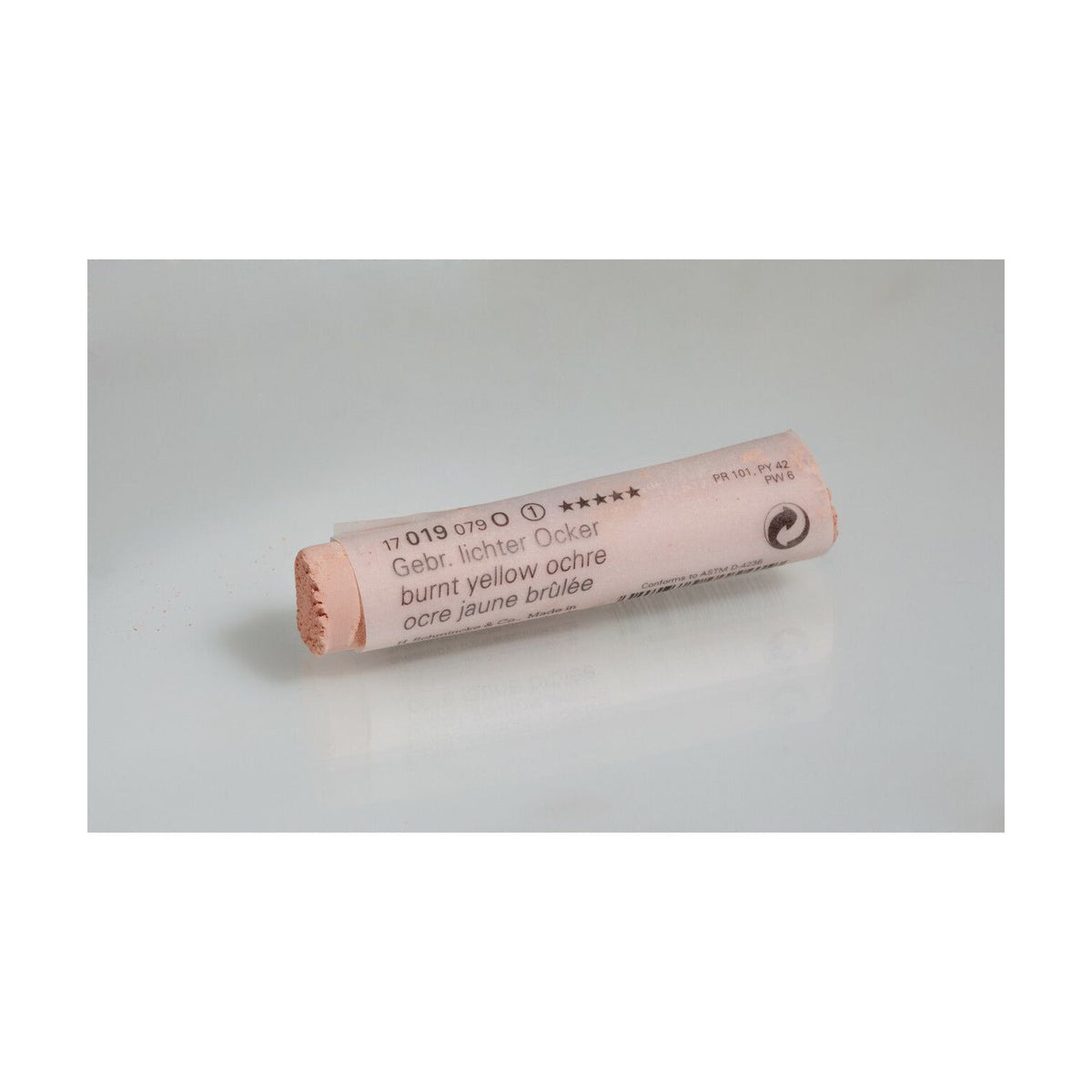 Ξηρό παστέλ Schmincke FINEST EXTRA-SOFT – Σειρά 1 – 019 O burnt yellow ochre