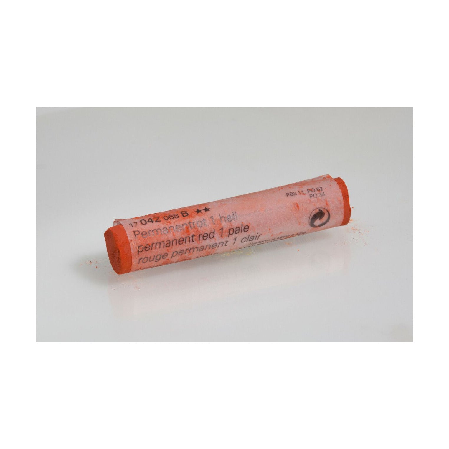 Ξηρό παστέλ Schmincke FINEST EXTRA-SOFT – Σειρά 1 – 042 B permanent red 1 pale