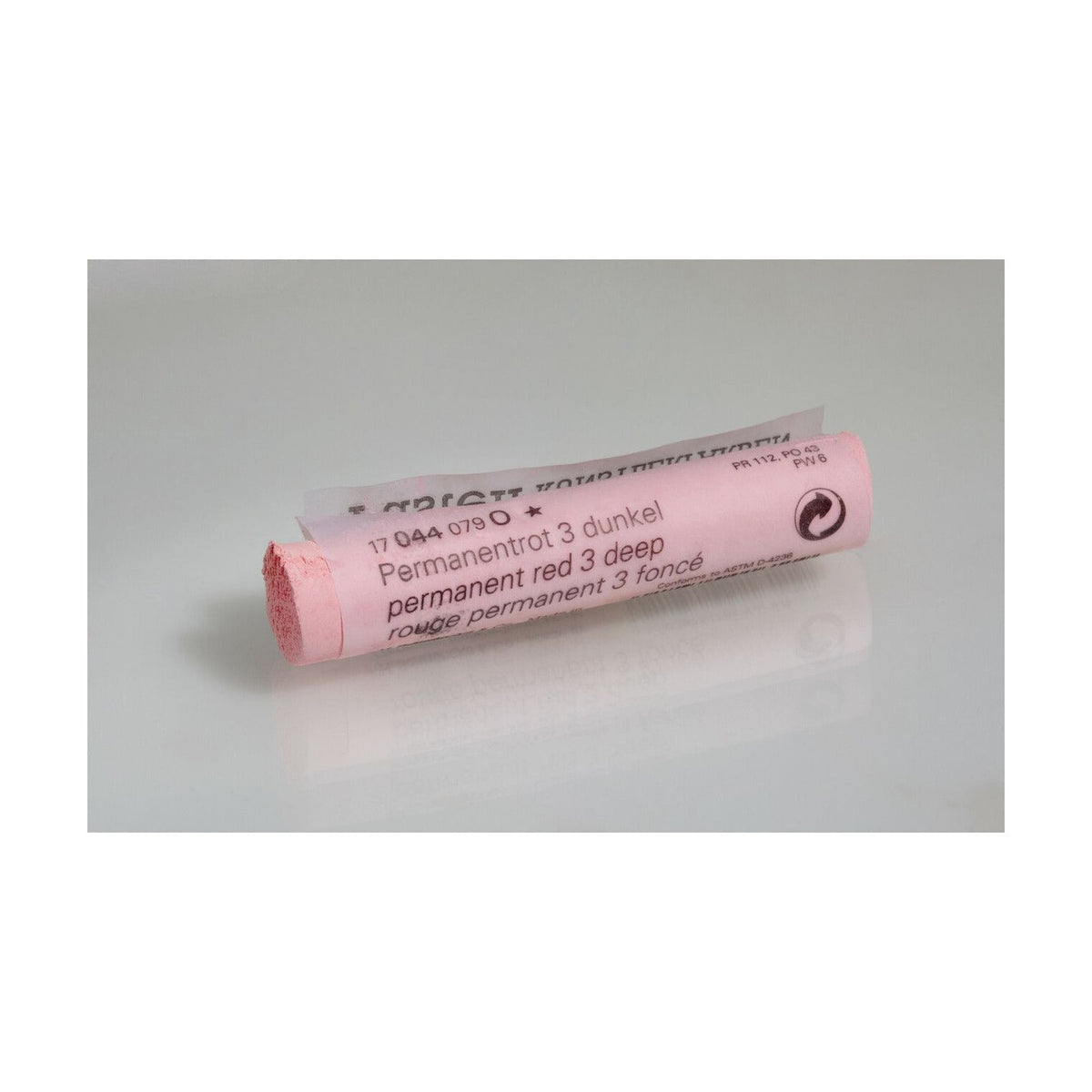 Ξηρό παστέλ Schmincke FINEST EXTRA-SOFT – Σειρά 1 – 044 O permanent red 3 deep