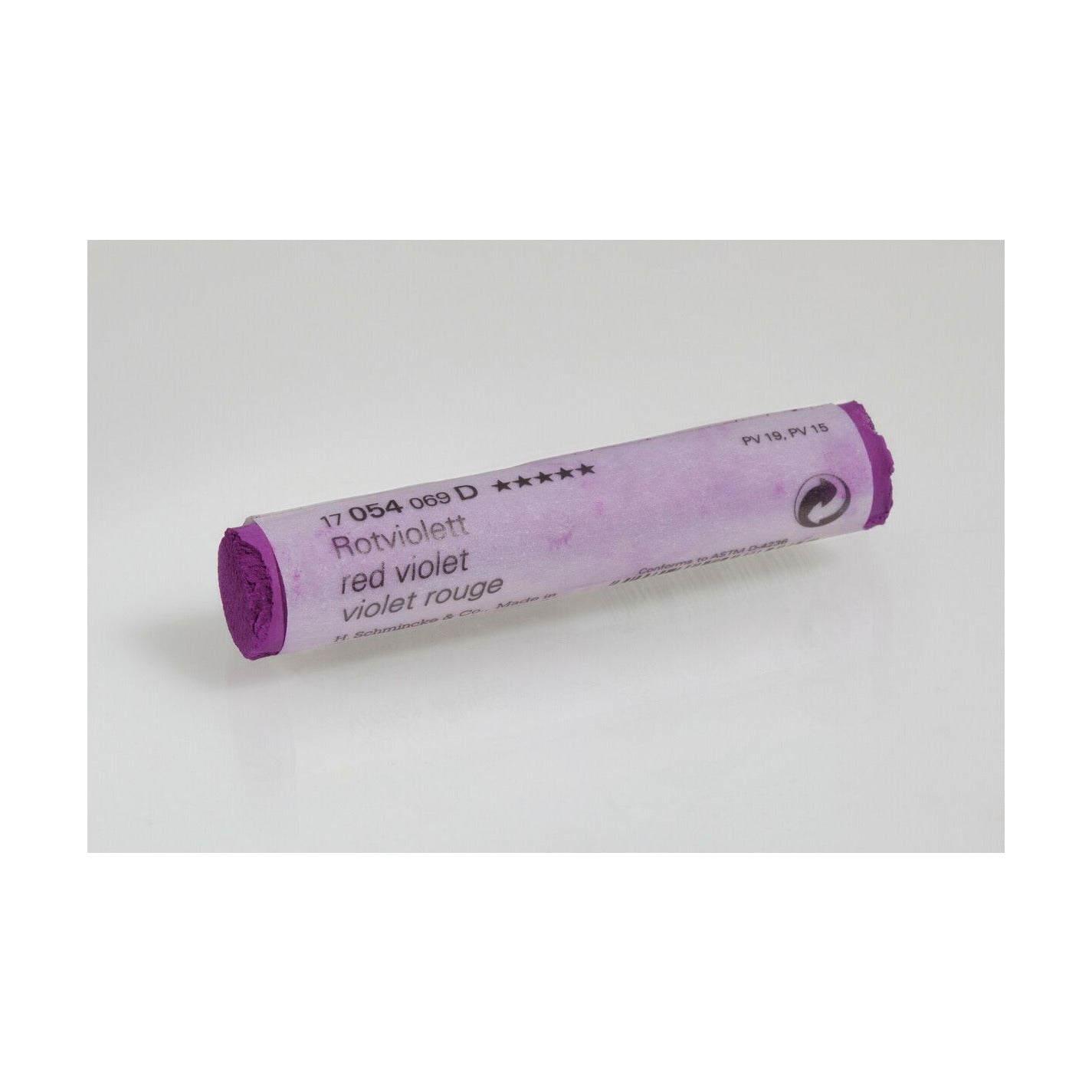 Ξηρό παστέλ Schmincke FINEST EXTRA-SOFT – Σειρά 1 – 054 D red violet