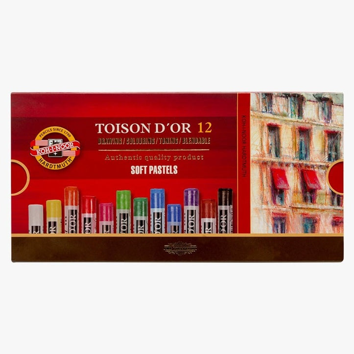 Ξηρά παστέλ Toison d'Or / 12 τμχ