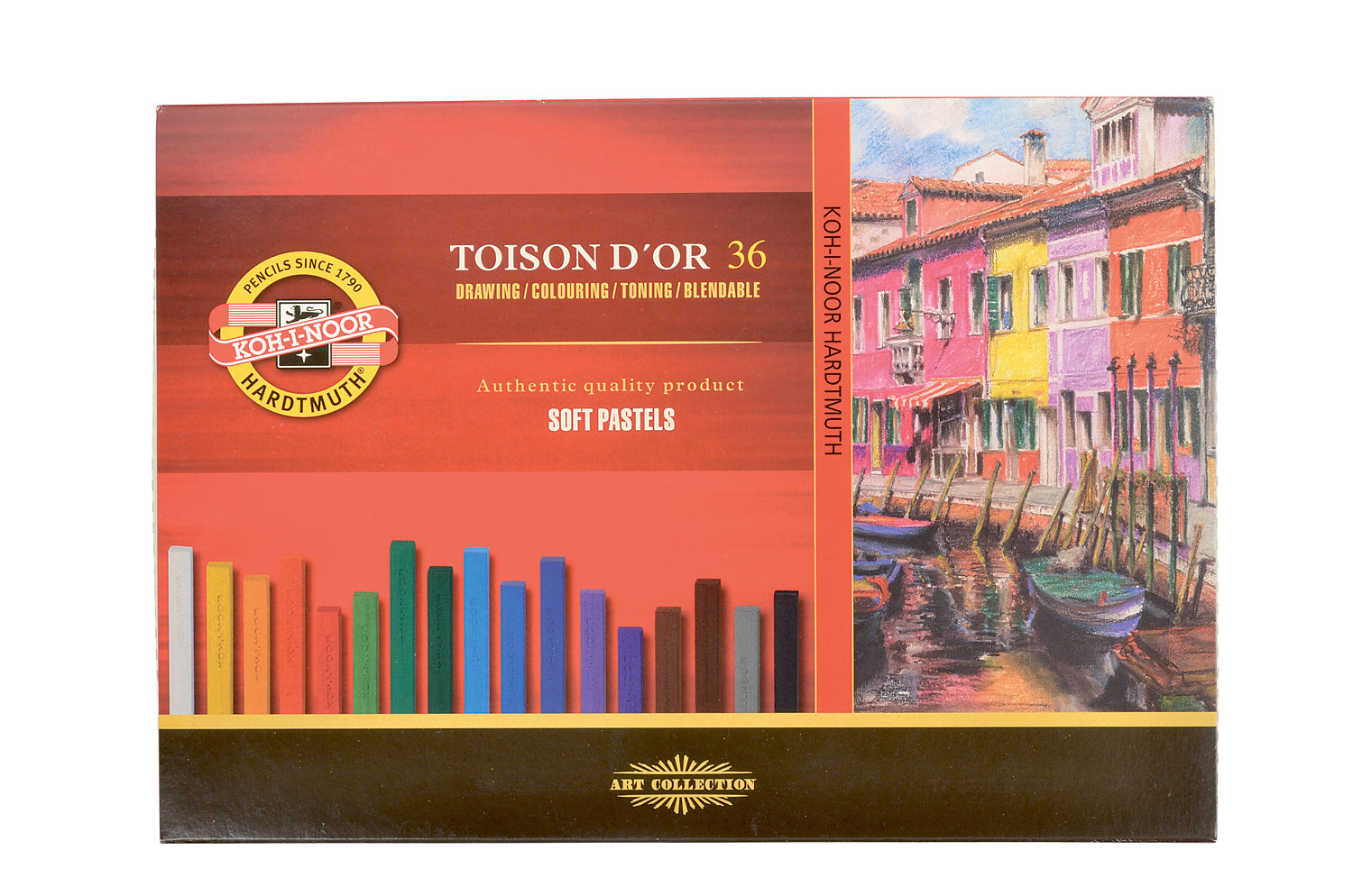 Ξηροπαστελ TOISON D OR 7x7 36τεμ - SOFT 8585