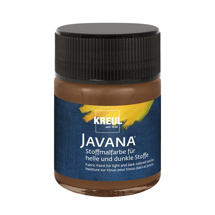 Χρώμα για ανοιχτό και σκούρο ύφασμα JAVANA 50 ml | διάφορα χρώματα