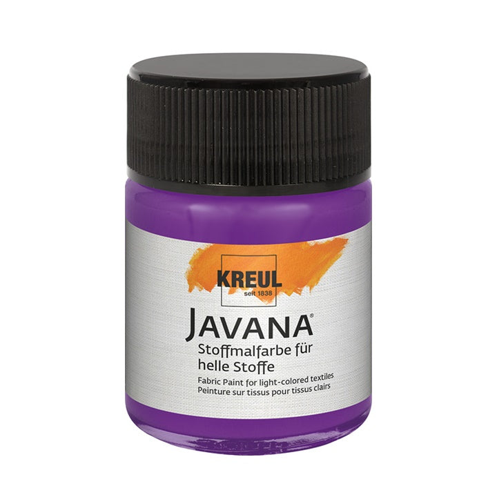 Χρώμα για ανοιχτό ύφασμα JAVANA 50 ml | διάφορα χρώματα