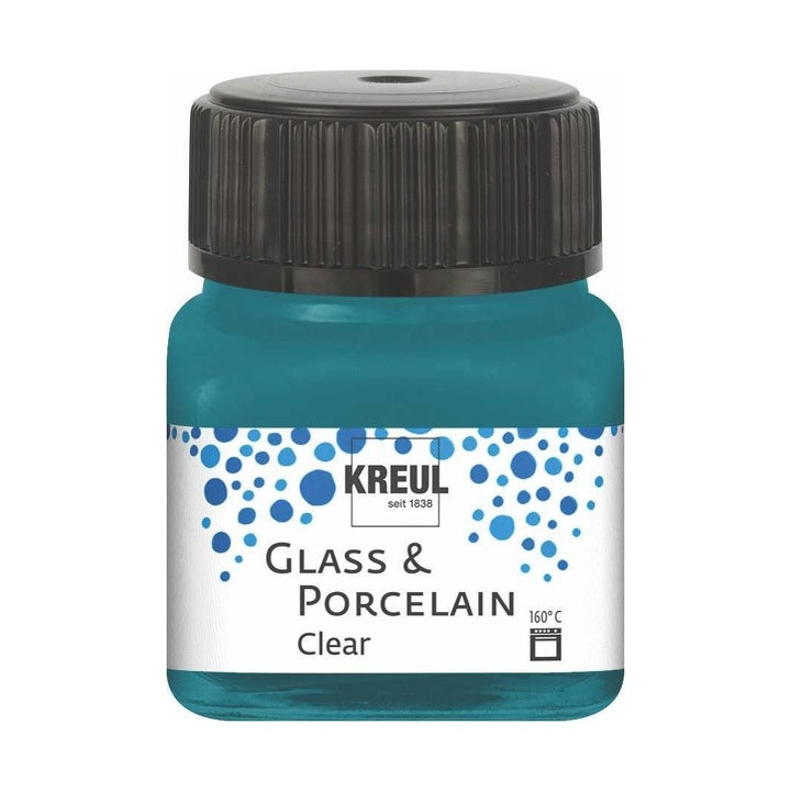 Χρώμα πορσελανης HOBBY Line Porcelain Brillant 160° C - περισσοτερες αποχρώσεις | διάφορα χρώματα - 16 - Τυρκουάζ