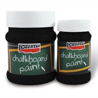 Χρωματα με εφε μαυροπινακα Pentart 100 ml | περισσοτερες αποχρωσεις - μεταλλικό μαύρο