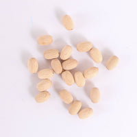 Ξύλινες οβάλ χάντρες Pentart 15 mm, 20 τμχ