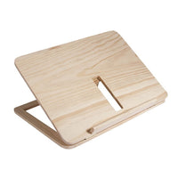 Ξυλινή βάση στήριξης για tablet και βιβλία 28 x 21 x 3.4 εκ