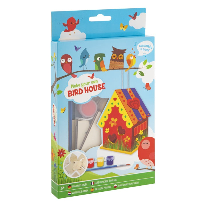 Ξύλινο Birdhouse Craft Kit