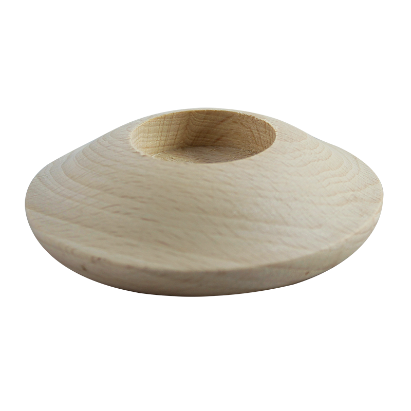 Ξύλινο κηροπήγιο για ρεσώ Pentart - δίσκος 3, 10x3 cm