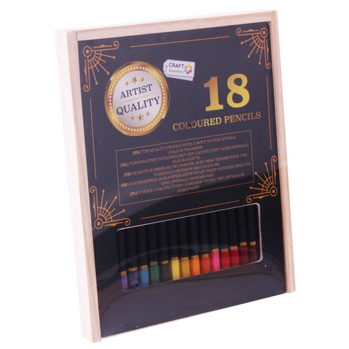 Ξυλομπογιές Craft Sensations – 18 τμχ