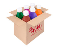 Υγρή τέμπερα JOVI Premium 6 x 250 ml – σετ ανάμεικτα χρώματα B