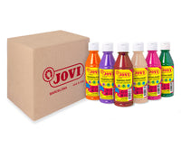 Υγρή τέμπερα JOVI Premium 6 x 250 ml – σετ ανάμεικτα χρώματα B