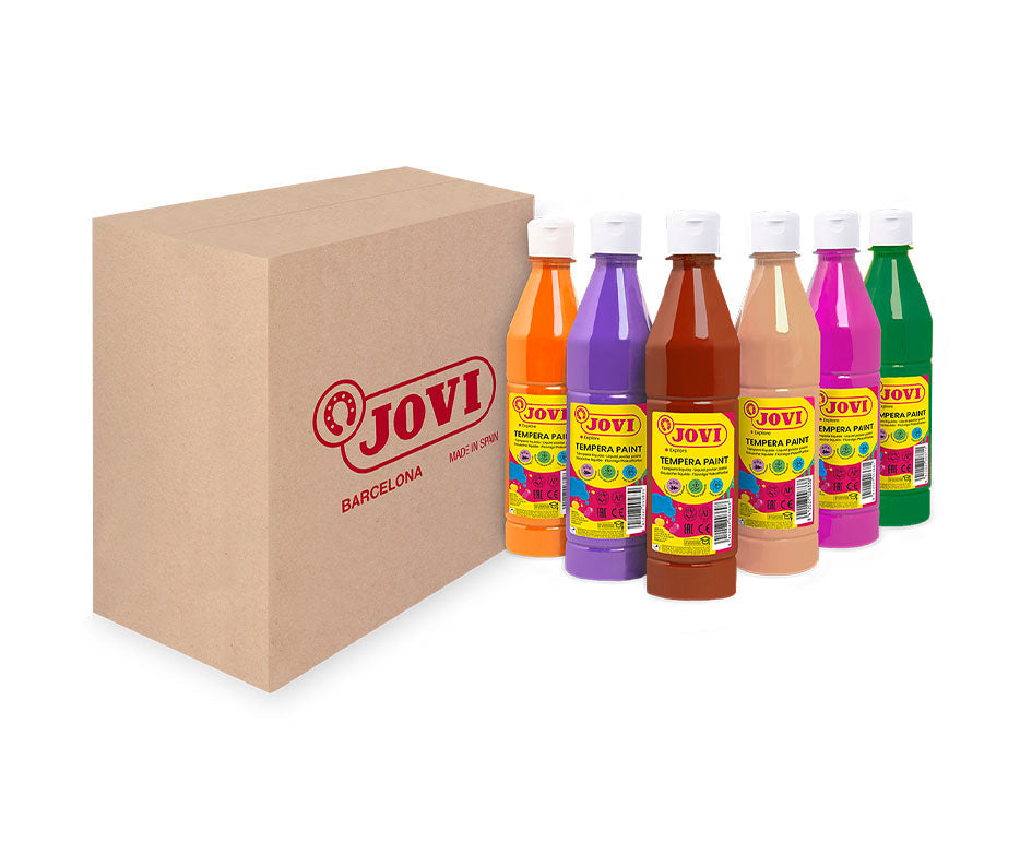 Υγρή τέμπερα JOVI Premium σετ 6 x 500 ml – παραλλαγή B