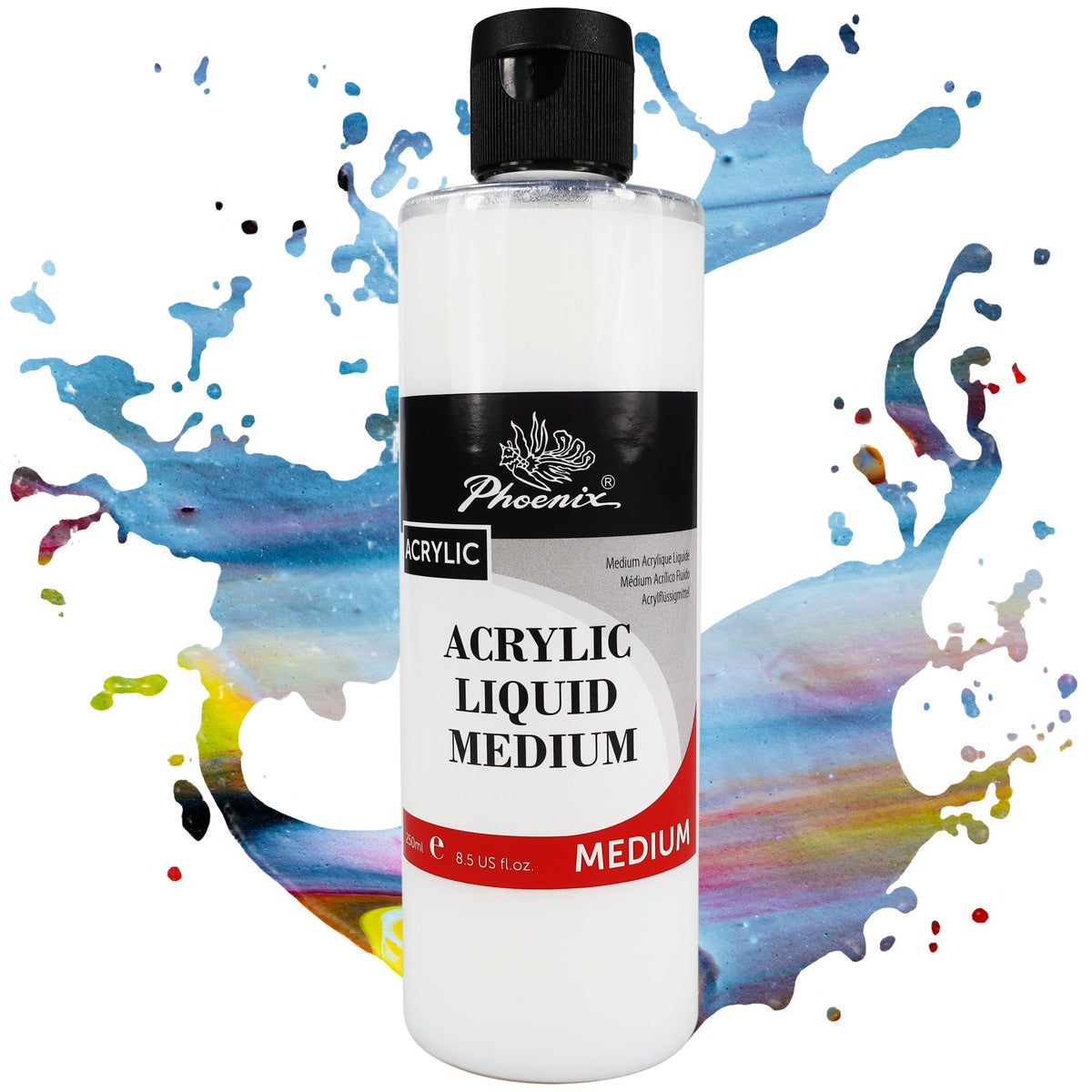 Υγρό ακρυλικό medium Phoenix 250 ml