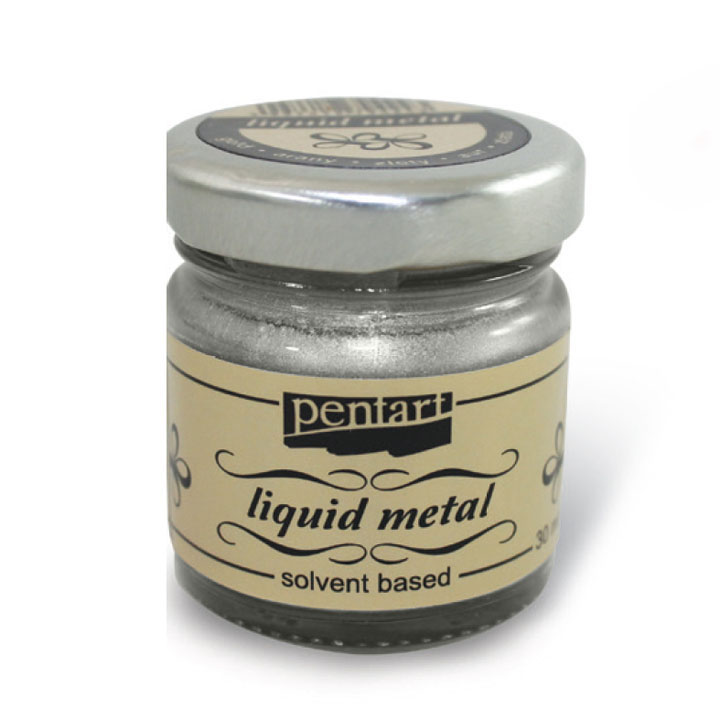 Υγρό μέταλλο Pentart 30ml για διακοσμητικές λεπτομέρειες