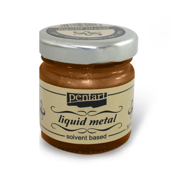 Υγρό μέταλλο Pentart 30ml για καλλιτεχνικές εφαρμογές