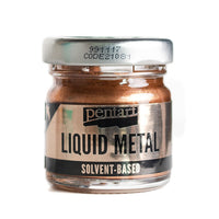 Υγρό μέταλλο Pentart 30ml σε διάφορες μεταλλικές αποχρώσεις