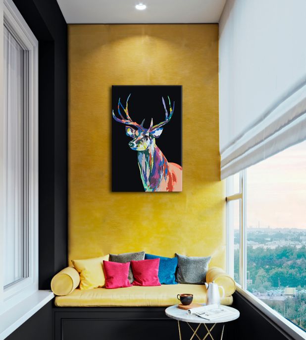 Ζωγραφική με αριθμούς COLOURFUL DEER
