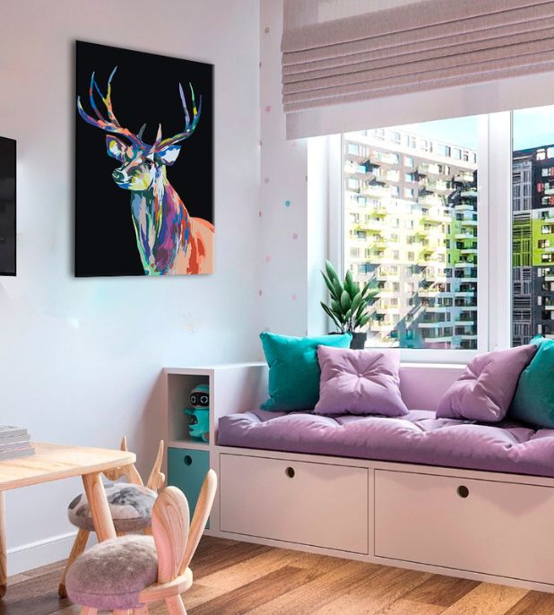 Ζωγραφική με αριθμούς COLOURFUL DEER