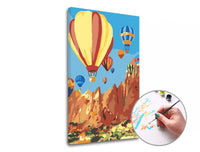 Ζωγραφική με αριθμούς FLYING THE BALLOON