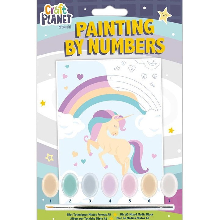 Ζωγραφική με αριθμούς για παιδιά Craft Planet