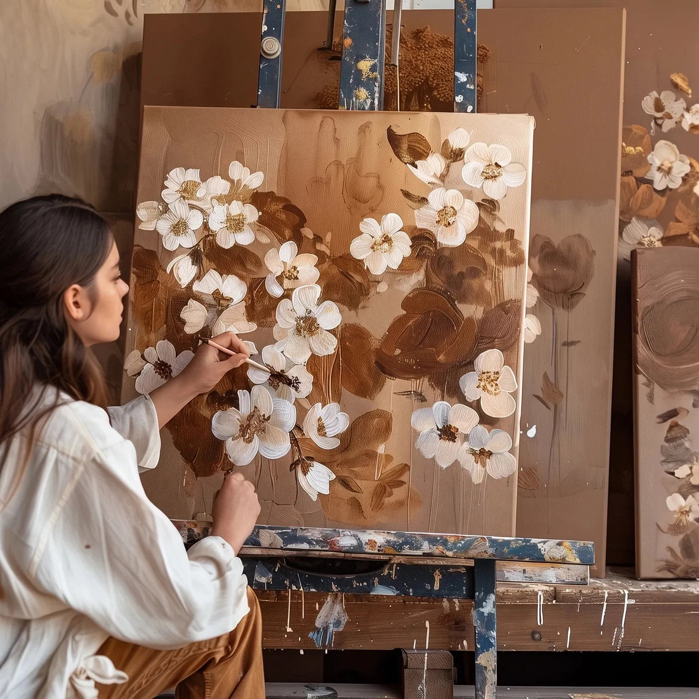 Ακρυλικός πίνακας σε καμβά NATURE ARTMIE