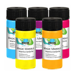 Χρώματα με μαρμαρινο εφε HOBBY Line Magic Marble Metalic 20 ml | διαφορα χρώματα